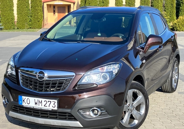 Opel Mokka cena 46900 przebieg: 144673, rok produkcji 2013 z Korfantów małe 154